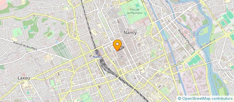 localisation de l'entreprise SCI PASTEUR  NANCY