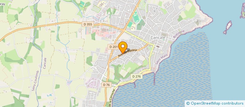 localisation de l'entreprise SCI PASTEUR à CANCALE