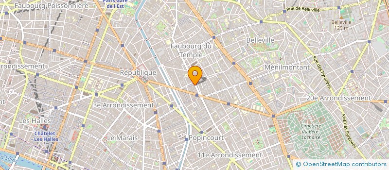 localisation de l'entreprise SCI PASTEUR  PARIS