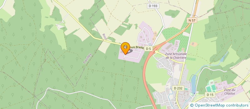 localisation de l'entreprise SCI PASTEUR  RIOZ