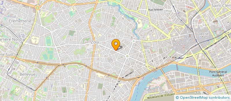 localisation de l'entreprise SCI PASTEUR DERMATOLOGIE à NANTES