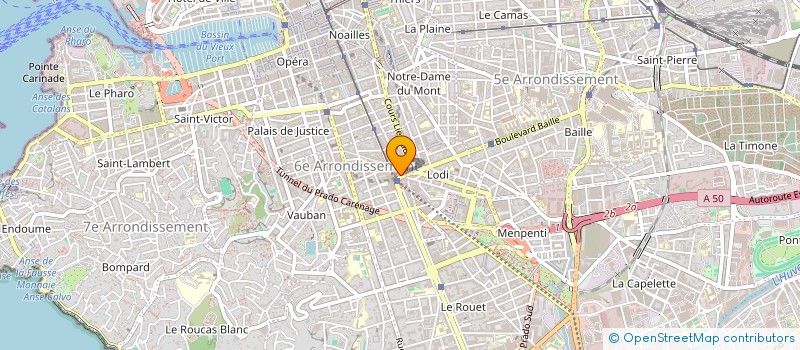 localisation de l'entreprise SCI PASTEUR NOUS DEUX à MARSEILLE