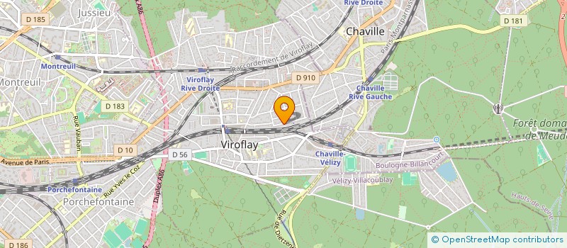 localisation de l'entreprise SCI PASTIER  VIROFLAY