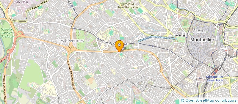 localisation de l'entreprise SCI PASTOR IMMOBILIER à MONTPELLIER