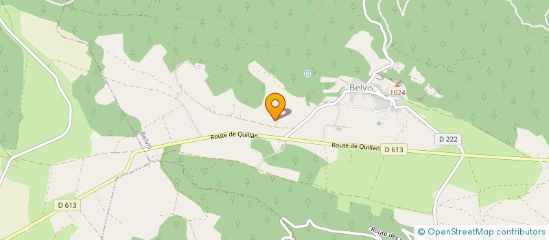 localisation de l'entreprise SCI PASTOUREL  BELVIS