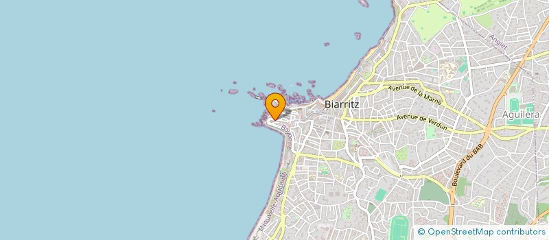 localisation de l'entreprise SCI PASTRINE à BIARRITZ