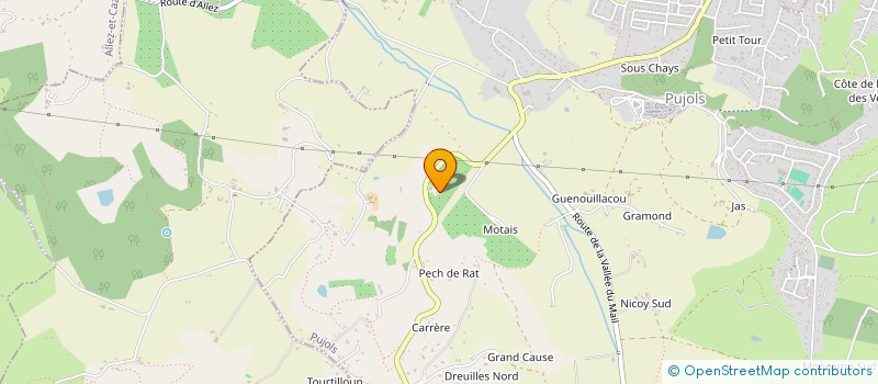 localisation de l'entreprise SCI PASTY  BIAS