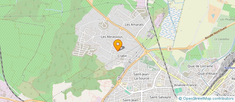 localisation de l'entreprise SCI PASYVES à NARBONNE