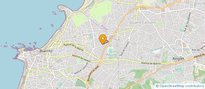 localisation de l'entreprise SCI PAT à BIARRITZ