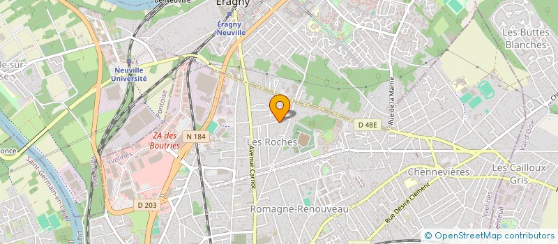 localisation de l'entreprise SCI PAT  CONFLANS-SAINTE-HONORINE