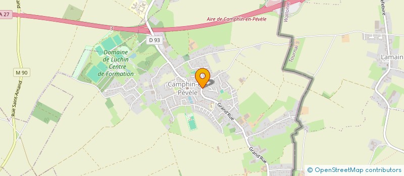 localisation de l'entreprise SCI PAT à CAMPHIN-EN-PEVELE