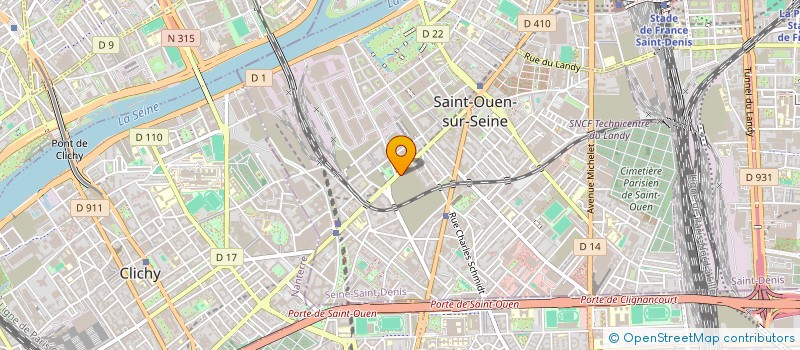 localisation de l'entreprise SCI PAT à SAINT-OUEN-SUR-SEINE