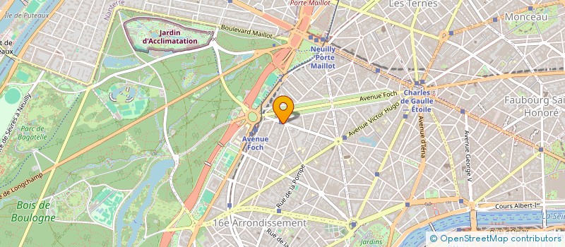 localisation de l'entreprise SCI PAT 51  PARIS