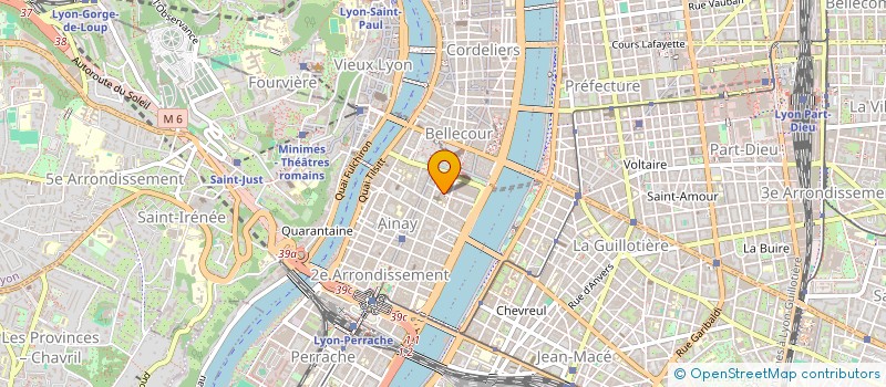 localisation de l'entreprise SCI PAT 69  LYON
