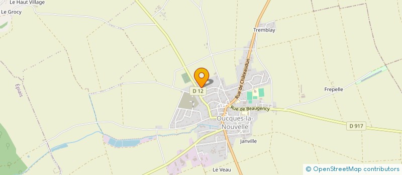 localisation de l'entreprise SCI PAT-MICH  OUCQUES LA NOUVELLE