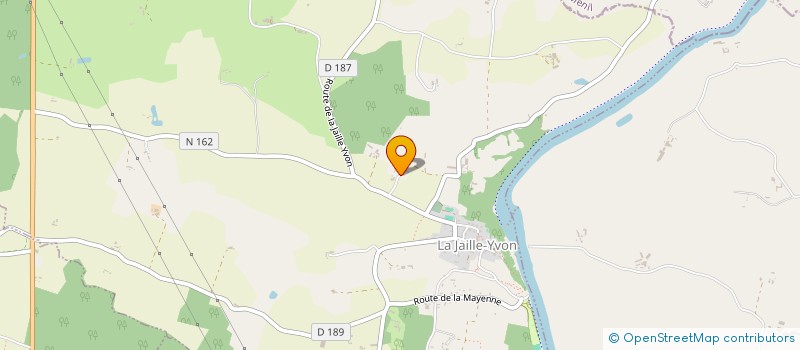 localisation de l'entreprise SCI PAT&PY  LA JAILLE YVON