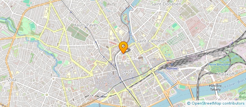 localisation de l'entreprise SCI PATACHOU à NANTES
