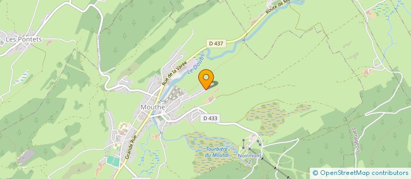 localisation de l'entreprise SCI PATACHOU  MOUTHE