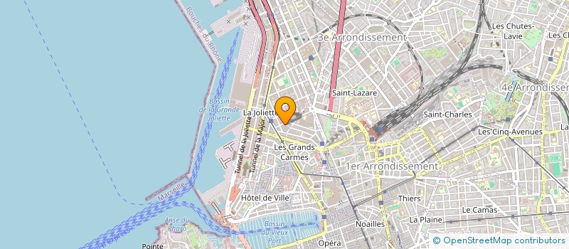 localisation de l'entreprise SCI PATAG à MARSEILLE