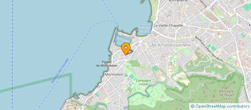 localisation de l'entreprise SCI PATAGONIA à MARSEILLE