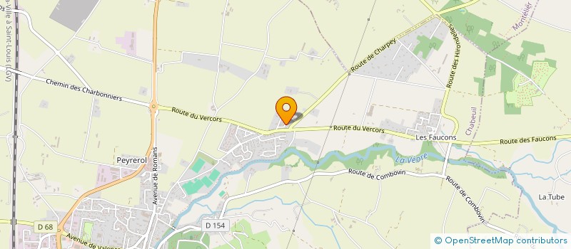localisation de l'entreprise SCI PATALP à CHABEUIL