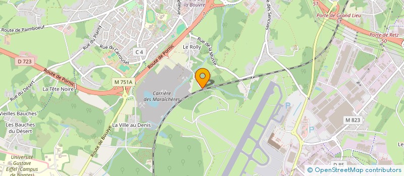 localisation de l'entreprise SCI PATANMAT à BOUGUENAIS