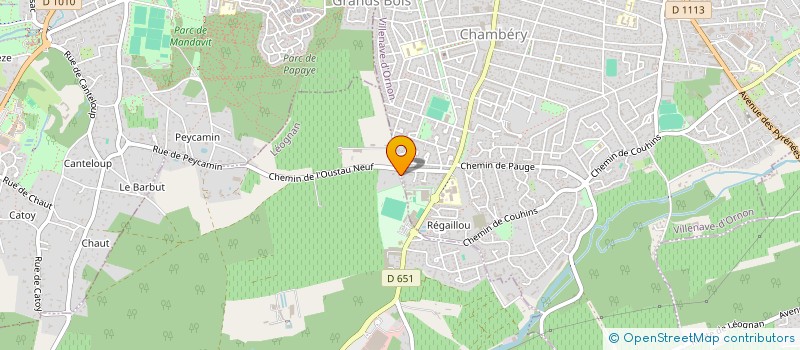 localisation de l'entreprise SCI PATAY à VILLENAVE-D'ORNON