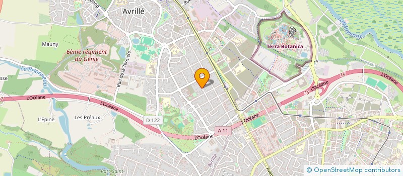 localisation de l'entreprise SCI PATCHARANE à AVRILLE