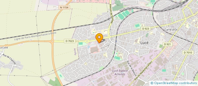 localisation de l'entreprise SCI PATCHRIS à LUCE