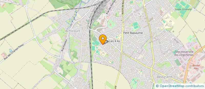 localisation de l'entreprise SCI PATDO  ACHICOURT