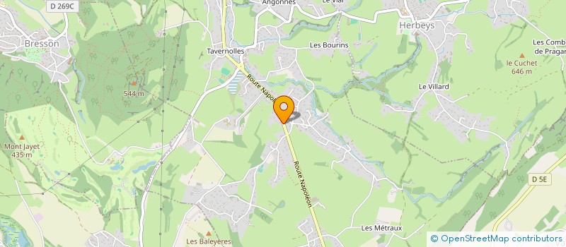 localisation de l'entreprise SCI PATE EN CROUTE IMMOBILIER  BRIE-ET-ANGONNES