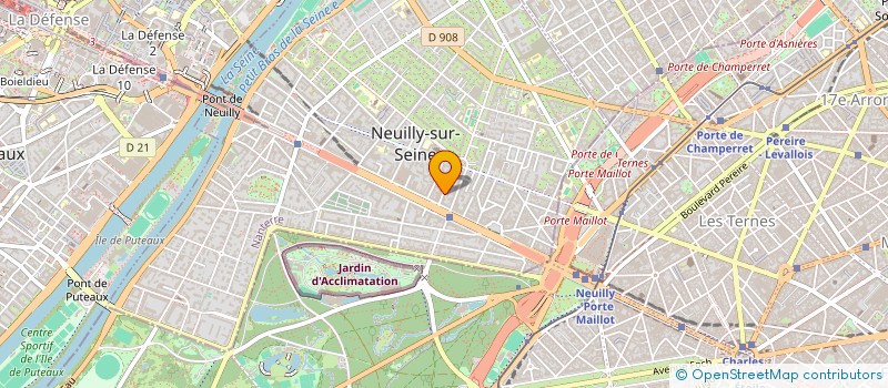 localisation de l'entreprise SCI PATEL 29 à NEUILLY-SUR-SEINE