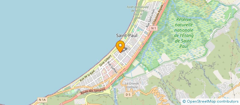 localisation de l'entreprise SCI PATEL FAYZAL ET ZORAH à SAINT-PAUL