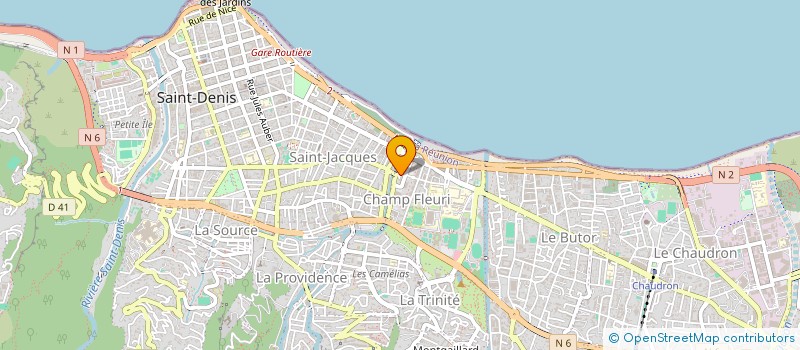 localisation de l'entreprise SCI PATEL INVEST à SAINT-DENIS
