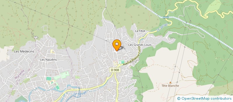 localisation de l'entreprise SCI PATELI  ALLAUCH