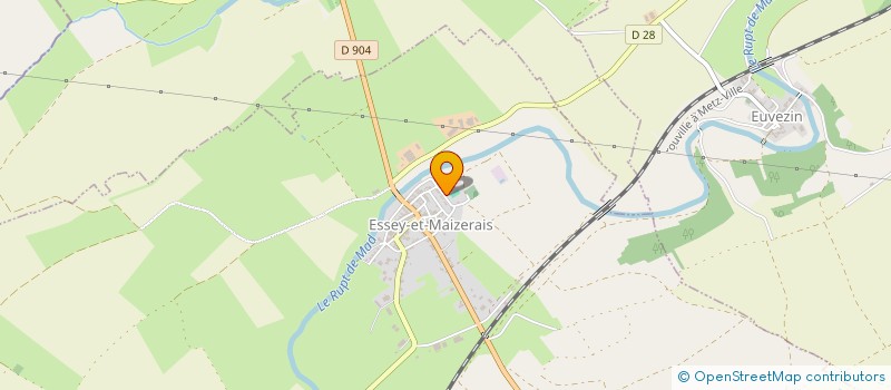 localisation de l'entreprise SCI PATELI CARNOT  ESSEY-ET-MAIZERAIS