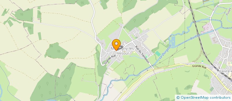 localisation de l'entreprise SCI PATER  MONTIGNY-LES-VESOUL