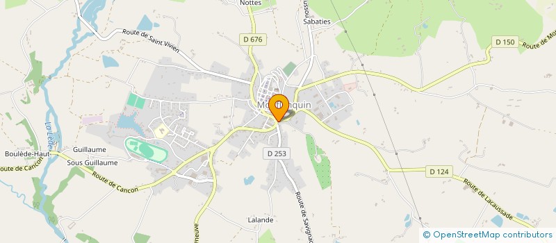 localisation de l'entreprise SCI PATERIC 47  MONFLANQUIN