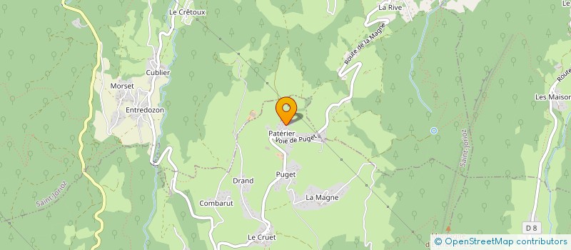 localisation de l'entreprise SCI PATERIER  SAINT-EUSTACHE