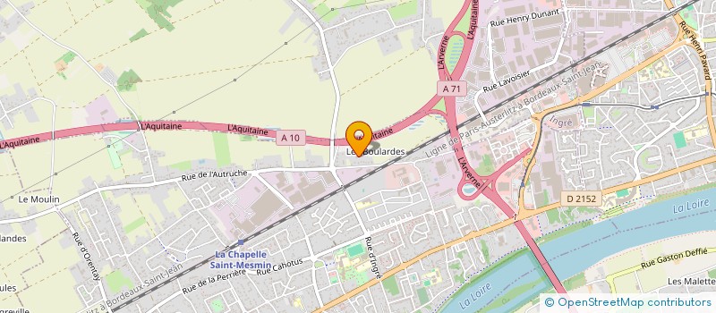 localisation de l'entreprise SCI PATFAB à LA CHAPELLE-SAINT-MESMIN