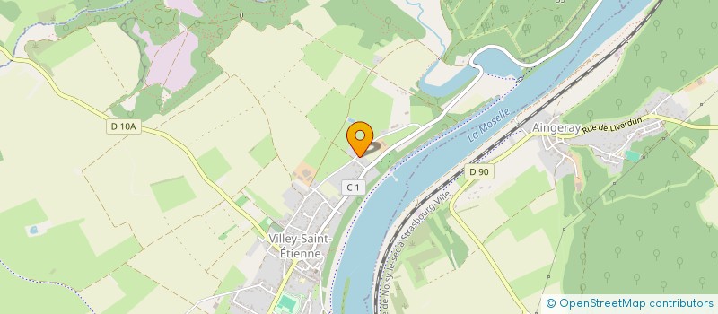 localisation de l'entreprise SCI PATIDOU  VILLEY-SAINT-ETIENNE