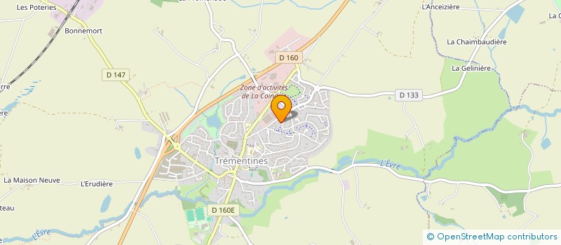 localisation de l'entreprise SCI PATIJO  TREMENTINES