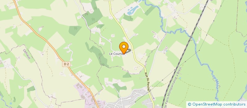 localisation de l'entreprise SCI PATIMMO  SAINT-AUBIN-DES-COUDRAIS