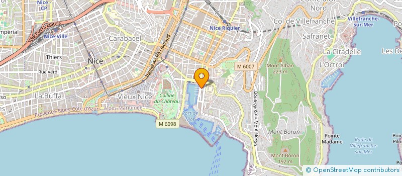 localisation de l'entreprise SCI PATIMMO NICE  NICE