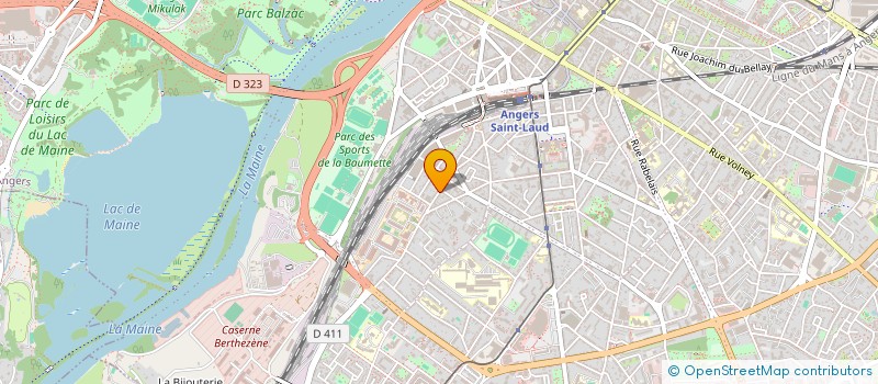 localisation de l'entreprise SCI PATIMU à ANGERS