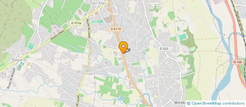 localisation de l'entreprise SCI PATINES DU ROUSSILLON  SAINT-CHRISTOL-LEZ-ALES