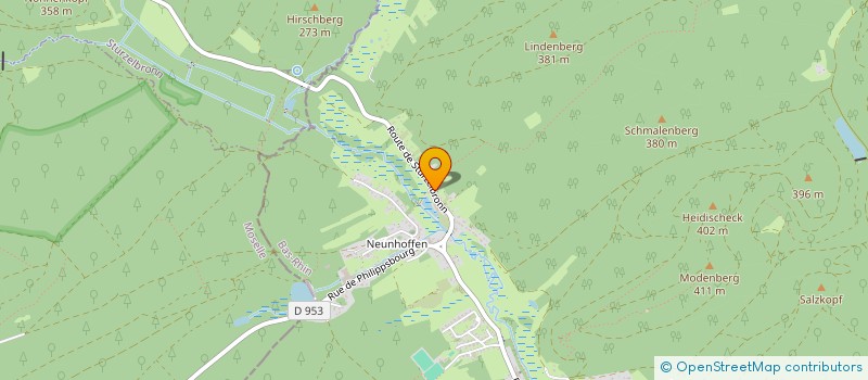 localisation de l'entreprise SCI PATISSIER NEUNHOFFEN  DAMBACH