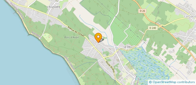 localisation de l'entreprise SCI PATJO  DOLUS-D'OLERON