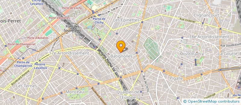 localisation de l'entreprise SCI PATLMC  PARIS