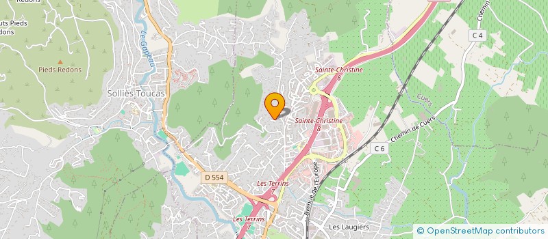 localisation de l'entreprise SCI PATLUC à SOLLIES-VILLE